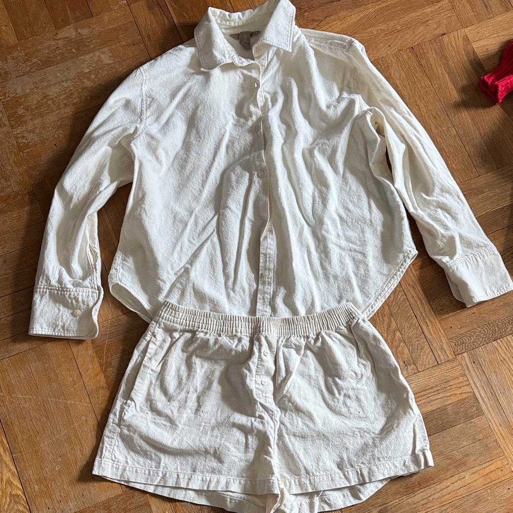 Hm nepped Twill cotton set